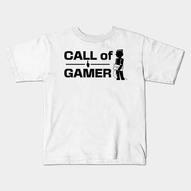 call of gamers Kids T-Shirt by Reydex